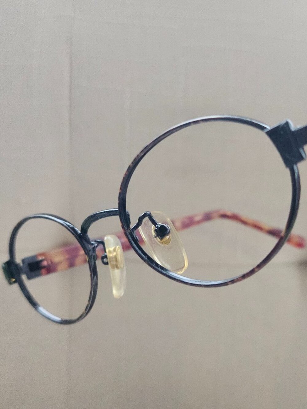 Prava Ladies Eyeglasses Frame PR305 Glasses Black/Brown 49[]19 140 Eyewear